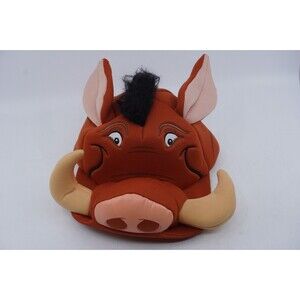 Disney Parks Pumba The Lion King Hat Cap Youth Costume Headpiece